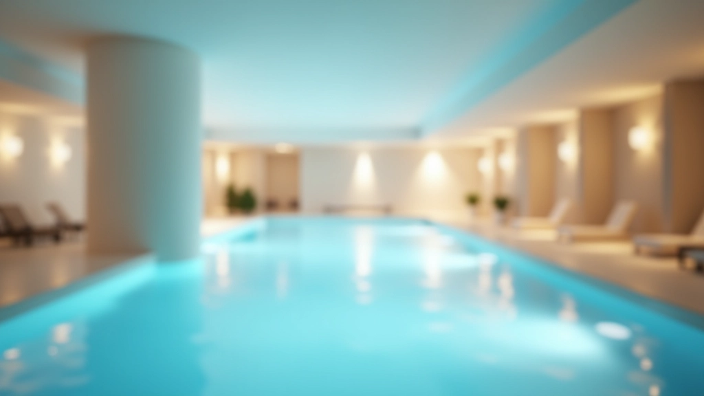 Moderní wellness centrum s bazény a zařízením pro terapie